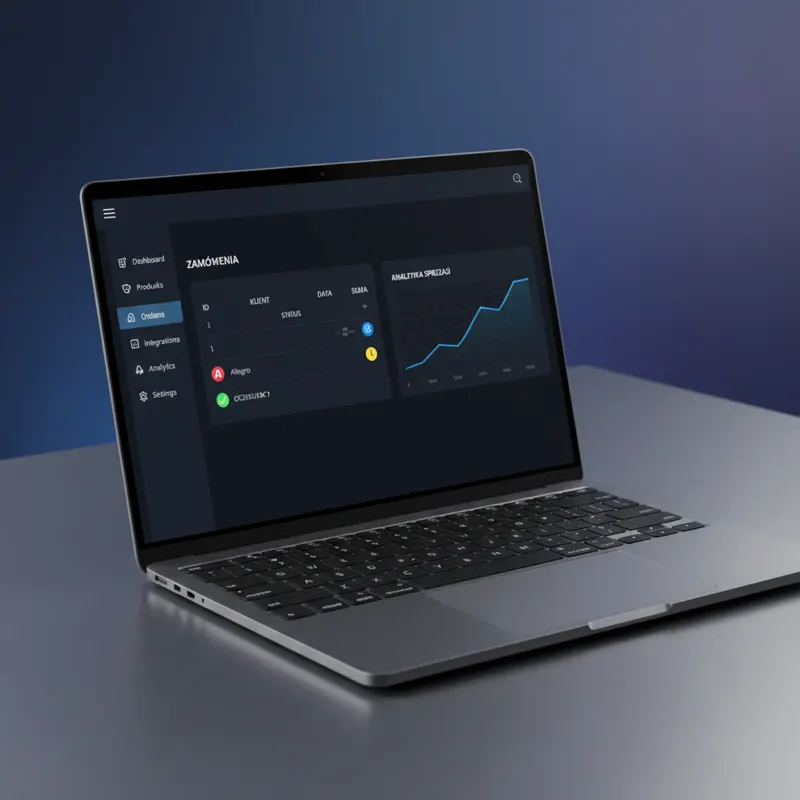 Zrzut ekranu — CRM dla e-commerce
