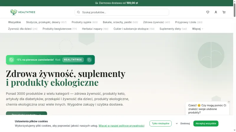Zrzut ekranu — Healthtree.pl