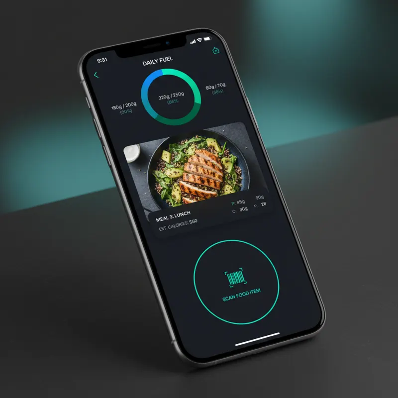 Zrzut ekranu — AI Tracker Makro